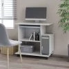 HAPPYSHOPPING Bureau D'ordinateur Blanc 80x50x75 Cm Agglomere -France Bureau Soldes 2022 40285856 1