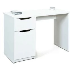 LES TENDANCES Bureau Bois Blanc Bakus 115 Cm