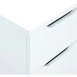 LES TENDANCES Bureau Bois Blanc Bakus 115 Cm -France Bureau Soldes 2022 40646038 5