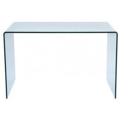 LES TENDANCES Bureau Design Verre Trempé Saki 120 Cm 9 LES TENDANCES Bureau Design Verre Trempé Saki 120 Cm -France Bureau Soldes 2022 40649541 4