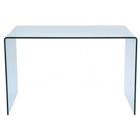 LES TENDANCES Bureau Design Verre Trempé Saki 120 Cm 6 LES TENDANCES Bureau Design Verre Trempé Saki 120 Cm – Image 4