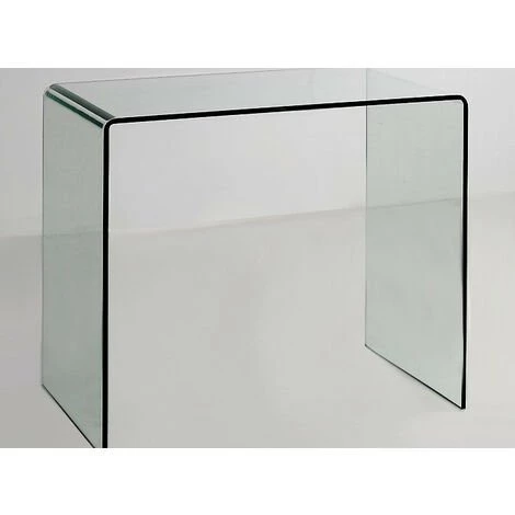 LES TENDANCES Bureau Verre Trempé Angela L 85 Cm 3 LES TENDANCES Bureau Verre Trempé Angela L 85 Cm