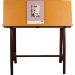 BUREAU CABINET SUR PIEDS HAUTS EMILE JAUNE 6 BUREAU CABINET SUR PIEDS HAUTS EMILE JAUNE -France Bureau Soldes 2022 41363257 2