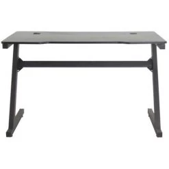 HUCOCO ZAKKI - Bureau Gaming Style Moderne Chambre D'ado - 75x120x60 - Noir -France Bureau Soldes 2022 41974805 2