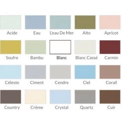 LES TENDANCES Bureau Design 1 Tiroir Bois Laqué Et Acier Noir Klorane - Couleur Blanc -France Bureau Soldes 2022 41995431 4