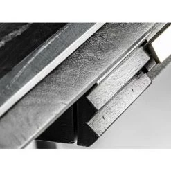 LES TENDANCES Bureau 1 Tiroir Marbre Et Manguier Massif Noir Lial L 135 Cm -France Bureau Soldes 2022 41996047 5