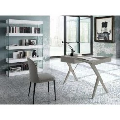 LES TENDANCES Bureau Design Original Laqué Barona - Couleur Rose -France Bureau Soldes 2022 41998150 2