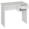 Bureau Coloris Blanc - Hauteur 74 X Longueur 90 X Profondeur 50 Cm -PEGANE- -France Bureau Soldes 2022 42167635 1