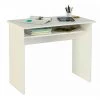 Bureau Design Coloris Blanc - Hauteur 74 X Longueur 90 X Profondeur 50 Cm -PEGANE-