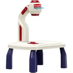 HAPPYSHOPPING Tableau De Dessin De Peinture Projecteur De Dessin Multifonctionnel Jouet Jouets De Dessin Educatifs Avec Musique Legere, Modele: Multicolore