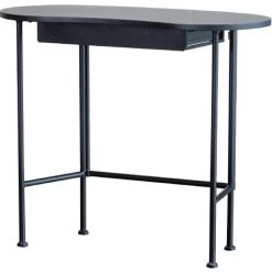 WHITELABEL Bureau Moderne En Pin/Métal - Table Informatique Noir - 75x90x42 Cm - Belle - Noir 10 WHITELABEL Bureau Moderne En Pin/Métal - Table Informatique Noir - 75x90x42 Cm - Belle - Noir -France Bureau Soldes 2022 42703498 4