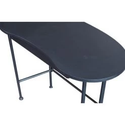 WHITELABEL Bureau Moderne En Pin/Métal - Table Informatique Noir - 75x90x42 Cm - Belle - Noir 11 WHITELABEL Bureau Moderne En Pin/Métal - Table Informatique Noir - 75x90x42 Cm - Belle - Noir -France Bureau Soldes 2022 42703498 5