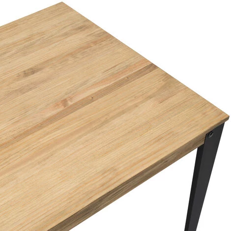 Table Salle à Manger Lunds 60x110x75 Anthracite-Vieilli. Box Furniture - Rouge 4 Table Salle à Manger Lunds 60x110x75 Anthracite-Vieilli. Box Furniture - Rouge – Image 2