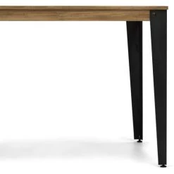 Table Salle à Manger Lunds 60x110x75 Anthracite-Vieilli. Box Furniture - Rouge 8 Table Salle à Manger Lunds 60x110x75 Anthracite-Vieilli. Box Furniture - Rouge -France Bureau Soldes 2022 42710593 3