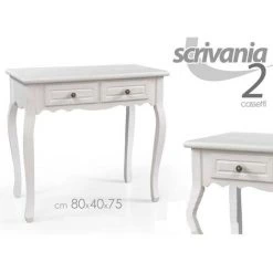 ARGONAUTA TABLE TOD / PERLA 80*40*75CM T8517 5 ARGONAUTA TABLE TOD / PERLA 80*40*75CM T8517 -France Bureau Soldes 2022 42837472 2