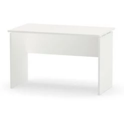 Bureau Coloris Blanc - Hauteur 76 X Longueur 120 X Profondeur 68 Cm -PEGANE-