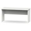Bureau Coloris Blanc - Hauteur 76 X Longueur 155 X Profondeur 68 Cm -PEGANE-