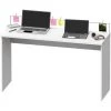 Bureau Coloris Blanc - Hauteur 89 X Longueur 131.5 X Profondeur 45 Cm -PEGANE- -France Bureau Soldes 2022 42853380 1
