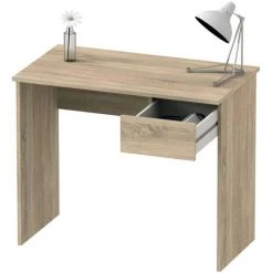 Bureau Avec Tiroir Coloris Cambrian - Hauteur 75 X Longueur 90 X Profondeur 50 Cm -PEGANE- 9 Bureau Avec Tiroir Coloris Cambrian - Hauteur 75 X Longueur 90 X Profondeur 50 Cm -PEGANE- -France Bureau Soldes 2022 42853616 3