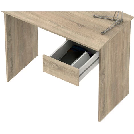 Bureau Avec Tiroir Coloris Cambrian - Hauteur 75 X Longueur 90 X Profondeur 50 Cm -PEGANE- 6 Bureau Avec Tiroir Coloris Cambrian - Hauteur 75 X Longueur 90 X Profondeur 50 Cm -PEGANE- – Image 4