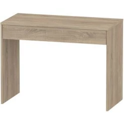 Bureau Avec Tiroir Coloris Cambrian - Hauteur 75 X Longueur 100 X Profondeur 50 Cm -PEGANE-