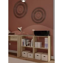 Etagère De Bureau 2 Niveaux Coloris Cambrian - Hauteur 75 X Longueur 50 X Profondeur 24.5 Cm -PEGANE- 8 Etagère De Bureau 2 Niveaux Coloris Cambrian - Hauteur 75 X Longueur 50 X Profondeur 24.5 Cm -PEGANE- -France Bureau Soldes 2022 42853624 3