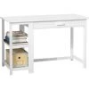 SoBuy FWT71-W Bureau Informatique Table D’étude Bureau D'Ordinateur Avec Grand Plan De Travail, 2 étagères Et 1 Tiroir 1 SoBuy FWT71-W Bureau Informatique Table D’étude Bureau D'Ordinateur Avec Grand Plan De Travail, 2 étagères Et 1 Tiroir -France Bureau Soldes 2022 43315685 1