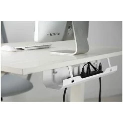 FROMM & STARCK Goulotte Passe-Câble Sous Bureau En Acier 5 Kg Max. 60 X 13 X 10 Cm Blanc - Blanc 11 FROMM & STARCK Goulotte Passe-Câble Sous Bureau En Acier 5 Kg Max. 60 X 13 X 10 Cm Blanc - Blanc -France Bureau Soldes 2022 43382803 5