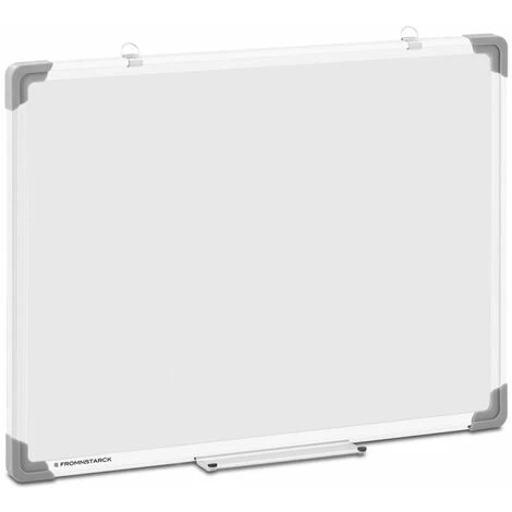 FROMM & STARCK Tableau Blanc Magnétique Mural Effaçable Ardoise 60 X 45 Cm & Support Feutres - Blanc 3 FROMM & STARCK Tableau Blanc Magnétique Mural Effaçable Ardoise 60 X 45 Cm & Support Feutres - Blanc