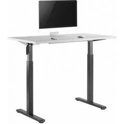 FROMM & STARCK Piètement De Bureau Assis Debout Table Réglable En Hauteur Manivelle 70 Kg Noir - Blanc 10 FROMM & STARCK Piètement De Bureau Assis Debout Table Réglable En Hauteur Manivelle 70 Kg Noir - Blanc -France Bureau Soldes 2022 43382822 4