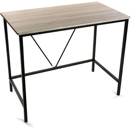 Versa Skien Bureau Informatique Table D'étude Pour Ordinateur, 75x50x90cm - Marron 3 Versa Skien Bureau Informatique Table D'étude Pour Ordinateur, 75x50x90cm - Marron