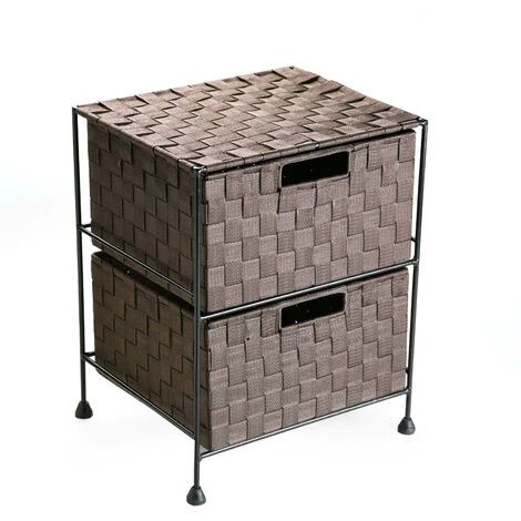 Versa Lahti Meuble Pour La Salle De Bain, 44x29x35cm - Marron 3 Versa Lahti Meuble Pour La Salle De Bain, 44x29x35cm - Marron