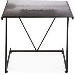 Versa Lago Bureau Informatique Table D'étude Pour Ordinateur, 76x51x76cm - Noir 9 Versa Lago Bureau Informatique Table D'étude Pour Ordinateur, 76x51x76cm - Noir -France Bureau Soldes 2022 45297830 4