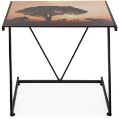 Versa Safari Bureau Informatique Table D'étude Pour Ordinateur, 76x51x76cm - Noir -France Bureau Soldes 2022 45297848 4