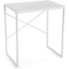 Versa Jessika Bureau Informatique Table D'étude Pour Ordinateur, 68,5x46x75cm - Blanc -France Bureau Soldes 2022 45299309 1