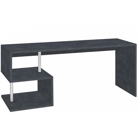 AHD AMAZING HOME DESIGN Bureau Design 180x60cm Anthracite Bureau Moderne Esse 2 Report 5 AHD AMAZING HOME DESIGN Bureau Design 180x60cm Anthracite Bureau Moderne Esse 2 Report – Image 3