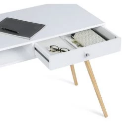 IDMARKET Bureau Scandinave EFFIE Bois Blanc -France Bureau Soldes 2022 45779164 3