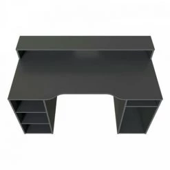 DANSMAMAISON Bureau De Gamer Gris - CHEZO - L 136 X L 67 X H 88 Cm - Gris -France Bureau Soldes 2022 45793060 4