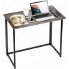 Homfa Bureau Table Pliante Table PC Table D'ordinateur Table De Bureau Table De Travail Simple -France Bureau Soldes 2022 45954628 1