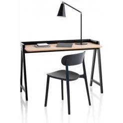 TFT HOME FURNITURE Bureau YORK Noir -France Bureau Soldes 2022 46347549 2