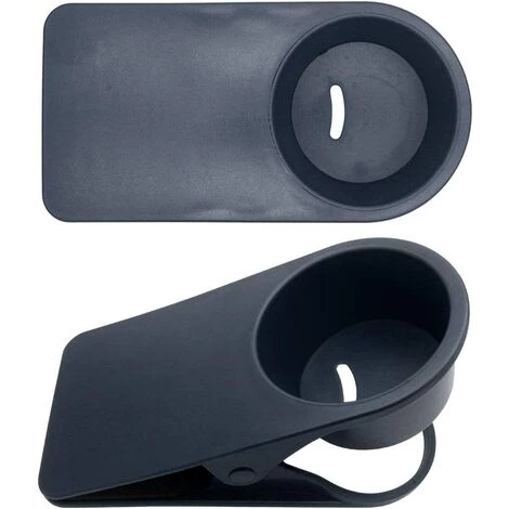 Kueatily Clip Porte-gobelet Pour Bureau à Domicile (noir) 4 Kueatily Clip Porte-gobelet Pour Bureau à Domicile (noir) – Image 2
