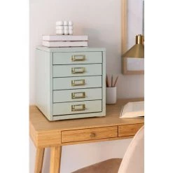 Organisateur En Métal Kazuo SKLUM Acier - Céladon -France Bureau Soldes 2022 46392502 2