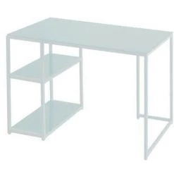 AUTRES Bureau En Metal - Blanc - L 110 X P 55 X H 75 Cm - CORY
