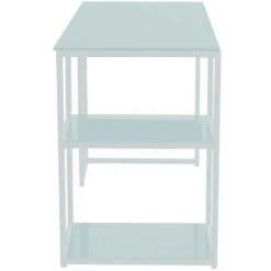 AUTRES Bureau En Metal - Blanc - L 110 X P 55 X H 75 Cm - CORY -France Bureau Soldes 2022 46624298 5