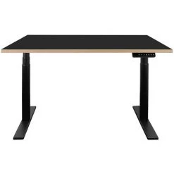 NOVIGAMI Lot De 4x Bureau Assis-debout électrique Josi | LxP 1200 X 800 Mm | Piétement Noir | Noir Multiplis | Easy Deal| - Noir/multiplis | Piétement : Noir -France Bureau Soldes 2022 46734294 3