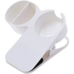 Kueatily Porte-gobelet à Clip Latéral Pour Bureau à Domicile (blanc)