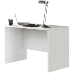 Bureau Coloris Blanc - Longueur 120 X Profondeur 60 Cm -PEGANE-