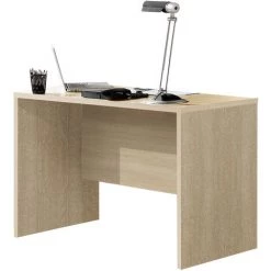 Bureau Coloris Chêne Cambrian - Longueur 120 X Profondeur 60 Cm -PEGANE-