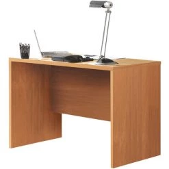 Bureau Coloris Merisier - Longueur 120 X Profondeur 60 Cm -PEGANE-