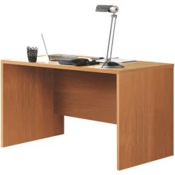 Bureau Coloris Merisier - Longueur 150 X Profondeur 75 Cm -PEGANE-
